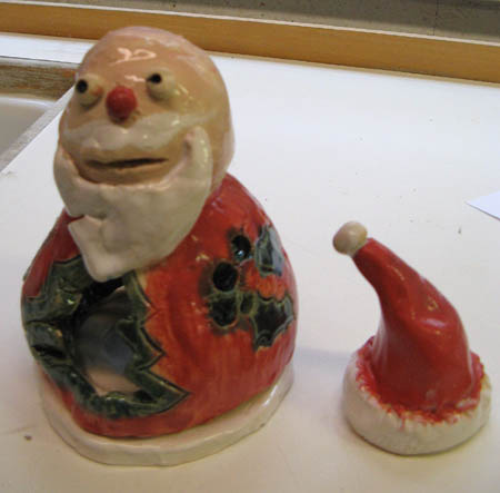 Papa Noel TeaLight_Manon Galez
